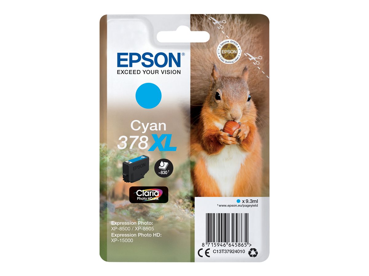 Tinteiro Epson 378XL Cyan XL - Imagem 1