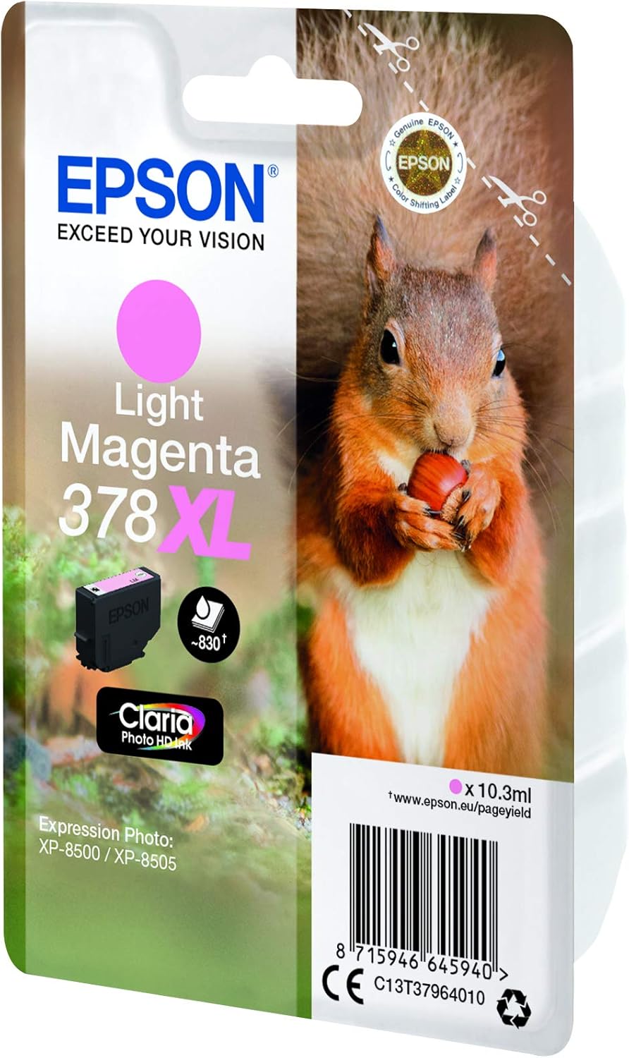 Tinteiro Epson 378XL Magenta Claro XL - Imagem 3