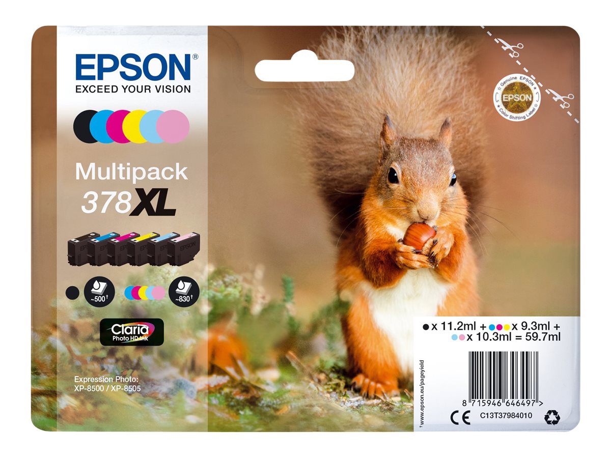 Pack Tinteiros Epson 378XL XL Original - Imagem 2