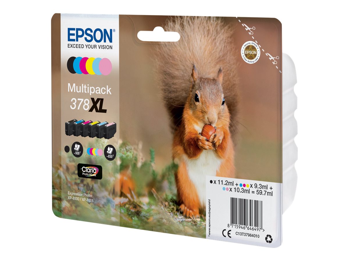 Pack Tinteiros Epson 378XL XL Original - Imagem 1