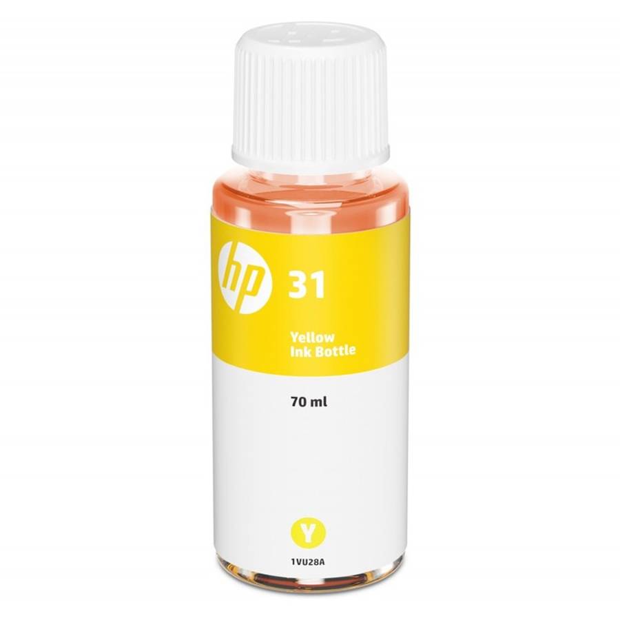 Garrafa de Tinta HP 31 Amarelo 70 ml Original - Imagem 2