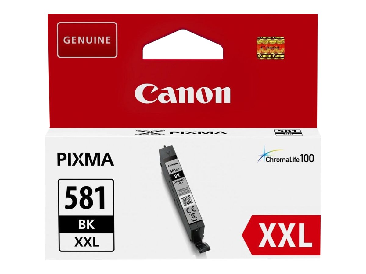 Tanque Tinta Canon CLI581BK Preto XXL