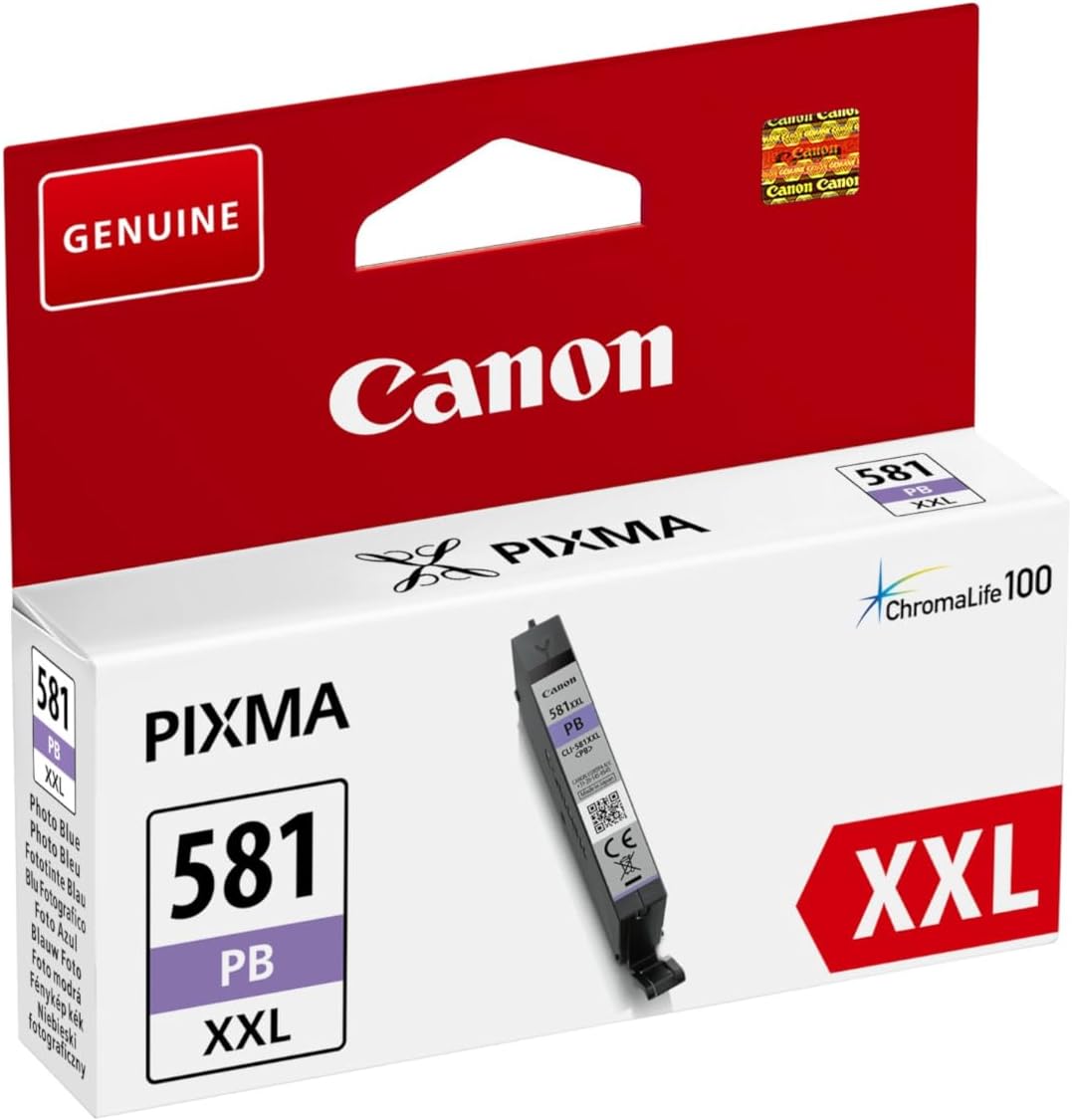 Tinteiro CANON CLI-581XXL Photo Blue Capacidade Extra Grande - Imagem 2