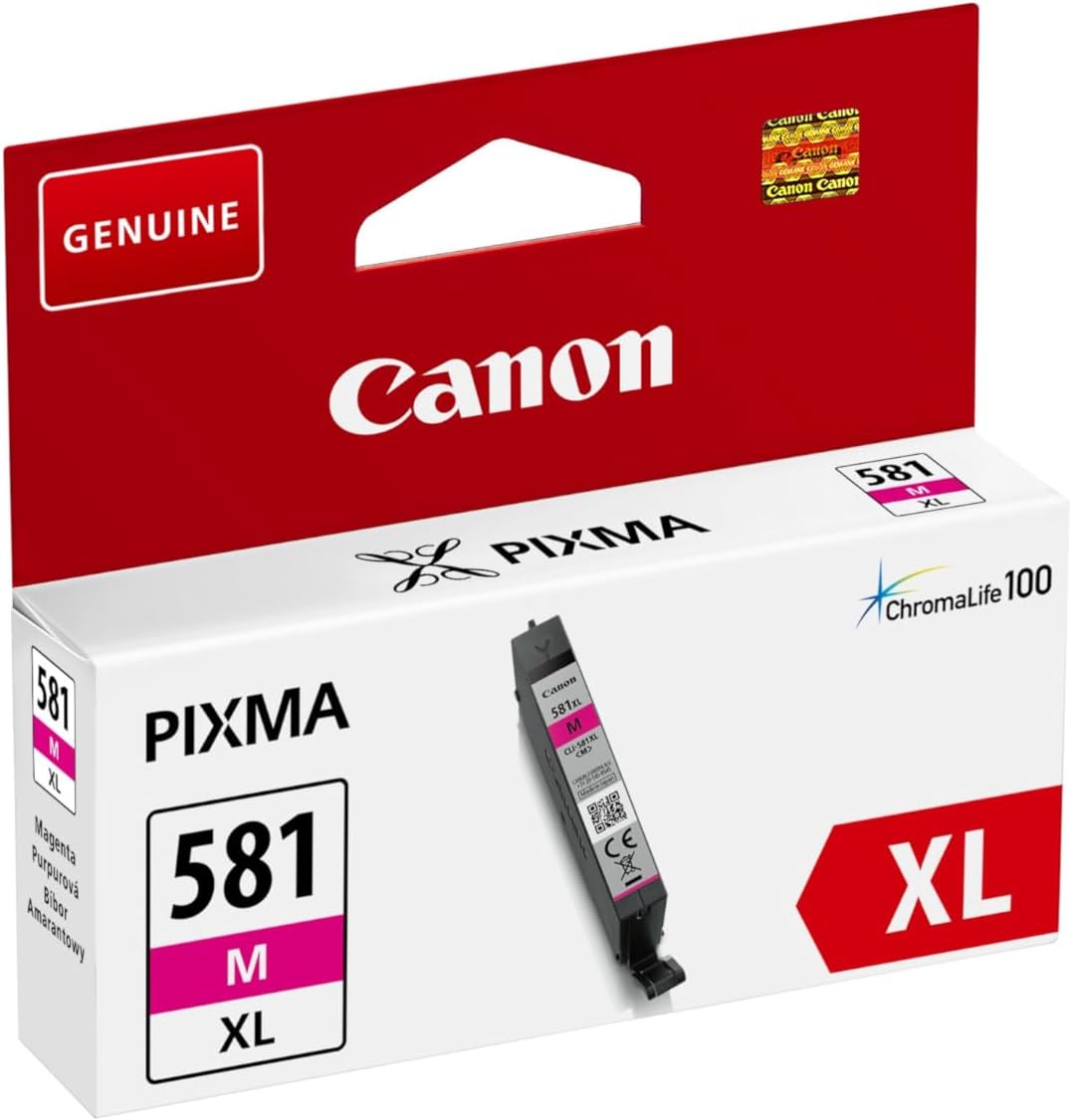 Cartucho Tinta Canon CLI-581M XL Magenta - Imagem 2