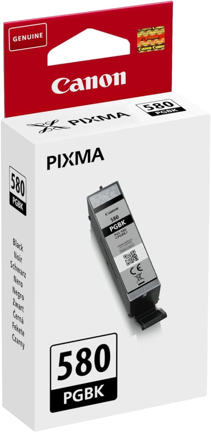Tinteiro Canon PGI580PGBK Preto 11.2ml - Imagem 2