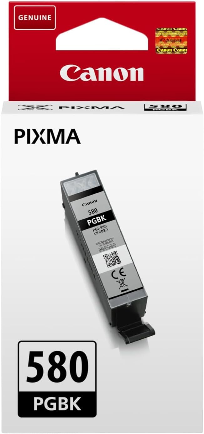 Tinteiro Canon PGI580PGBK Preto 11.2ml