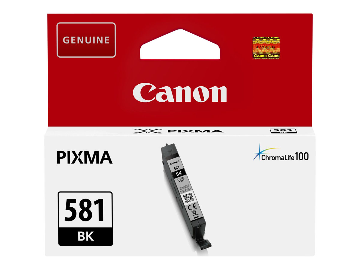 Tinteiro Canon CLI-581BK Preto Original - Imagem 3