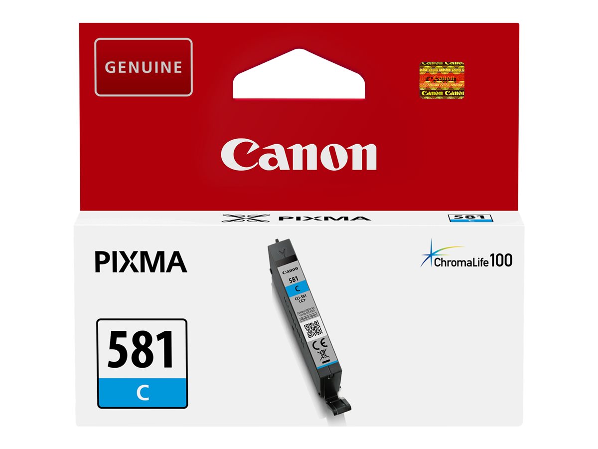 Tanque Tinta Canon CLI581C Azul Cyan 5.6 ml Original