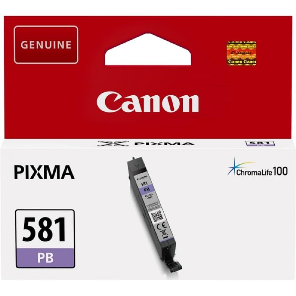 Tinteiro Canon CLI-581PB Azul Fotográfico Original 5.6ml