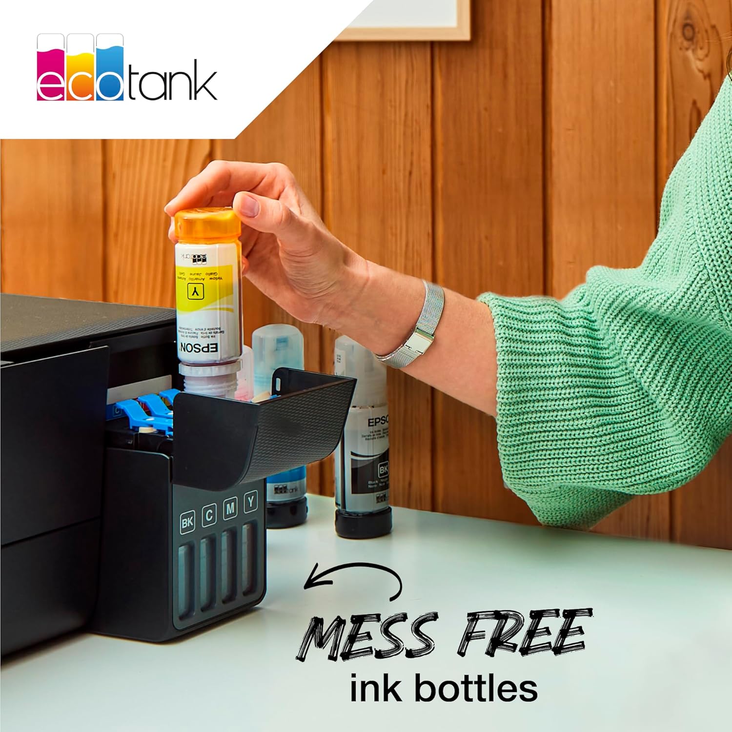 Garrafa de Tinta Epson 102 Magenta 70 ml Original - Imagem 6