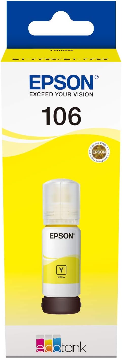 Tinta Epson 106 Amarelo 70 ml Original
