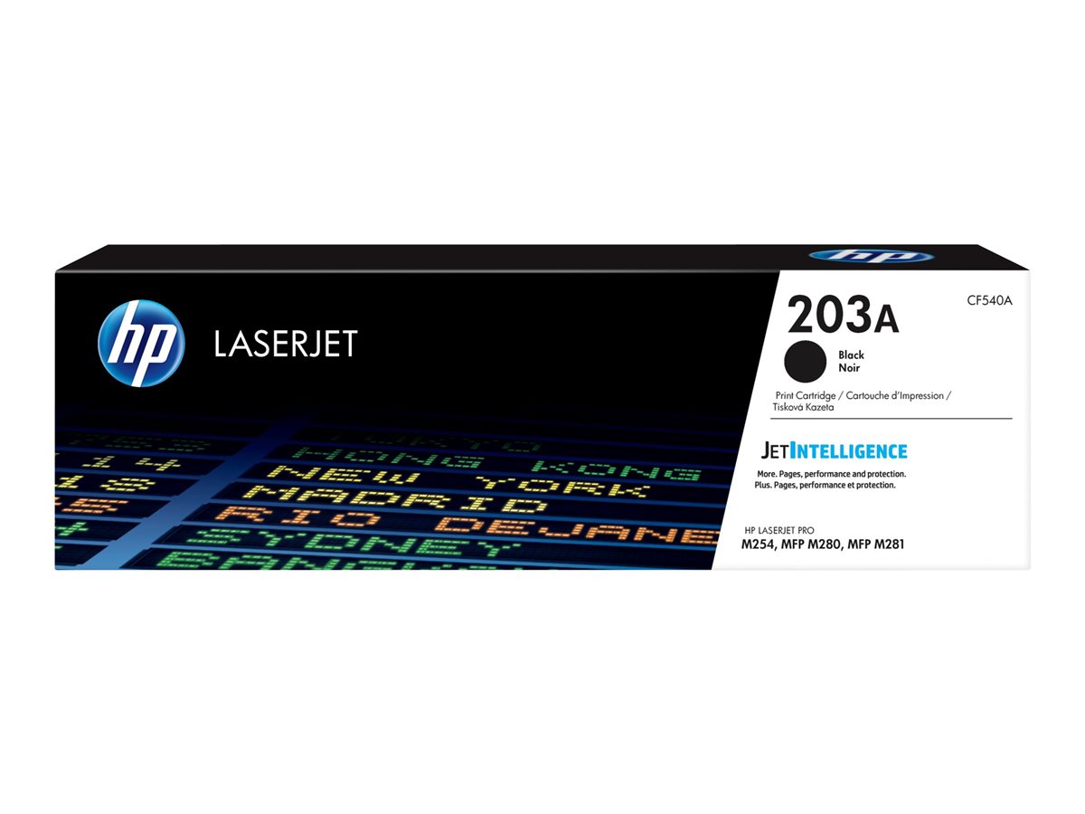 Cartucho de Toner HP 203A Preto Original CF540A