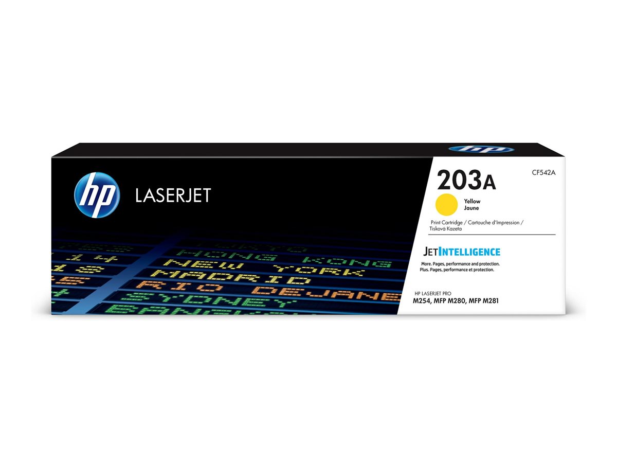 Cartucho de Toner HP 203A Amarelo Original - Imagem 2