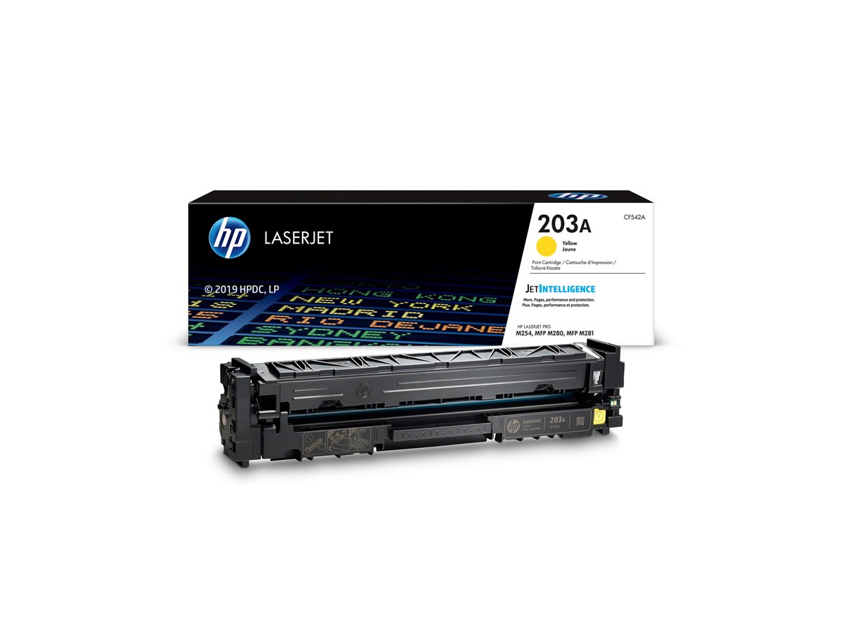 Cartucho de Toner HP 203A Amarelo Original - Imagem 3