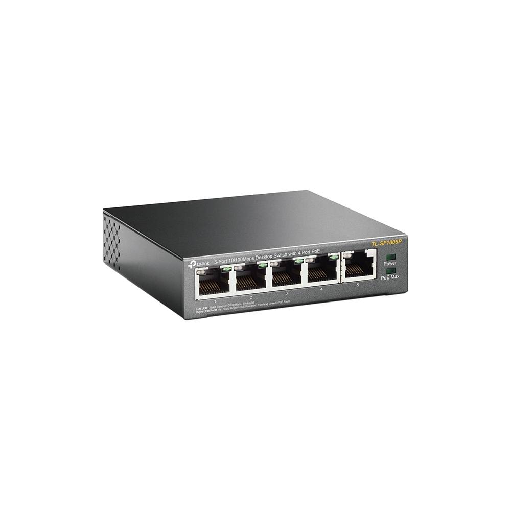 Comutador TP-Link TL-SF1005P 5 Portas (4 PoE) Não Gerido 58W - Imagem 2