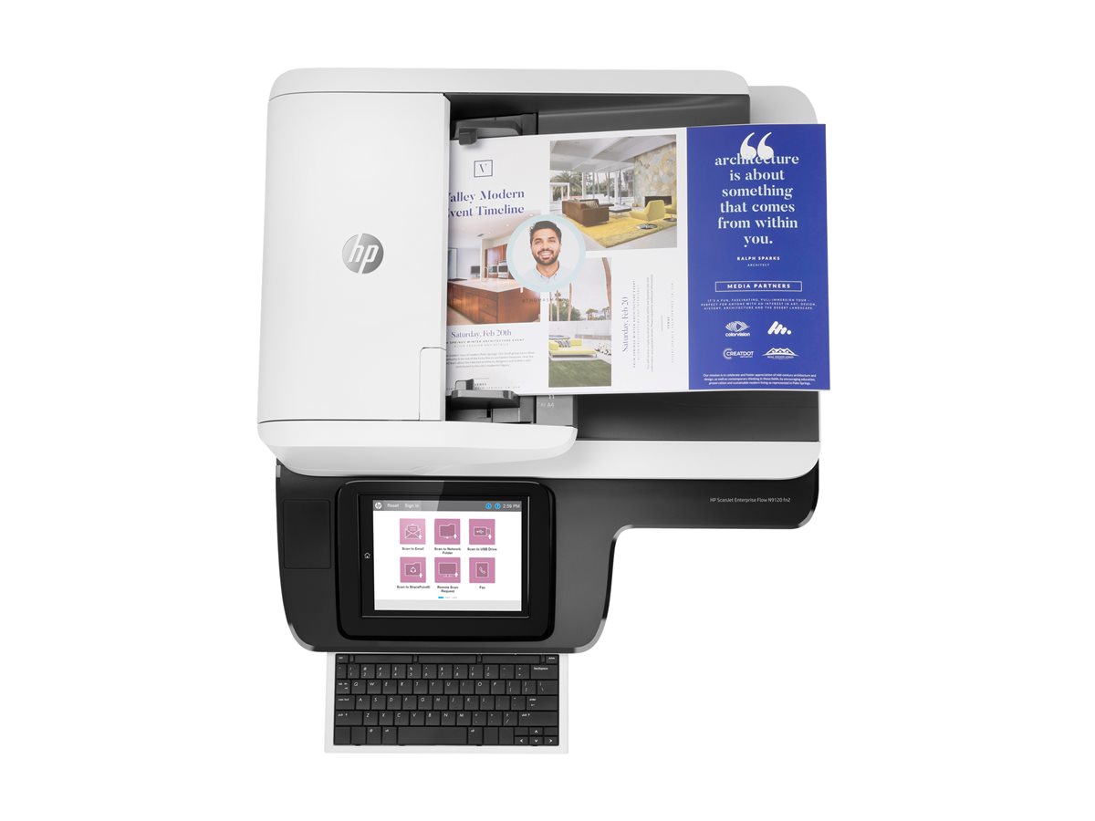 Scanner de Documentos HP N9120 fn2 Duplex ADF 200 Folhas - Imagem 3