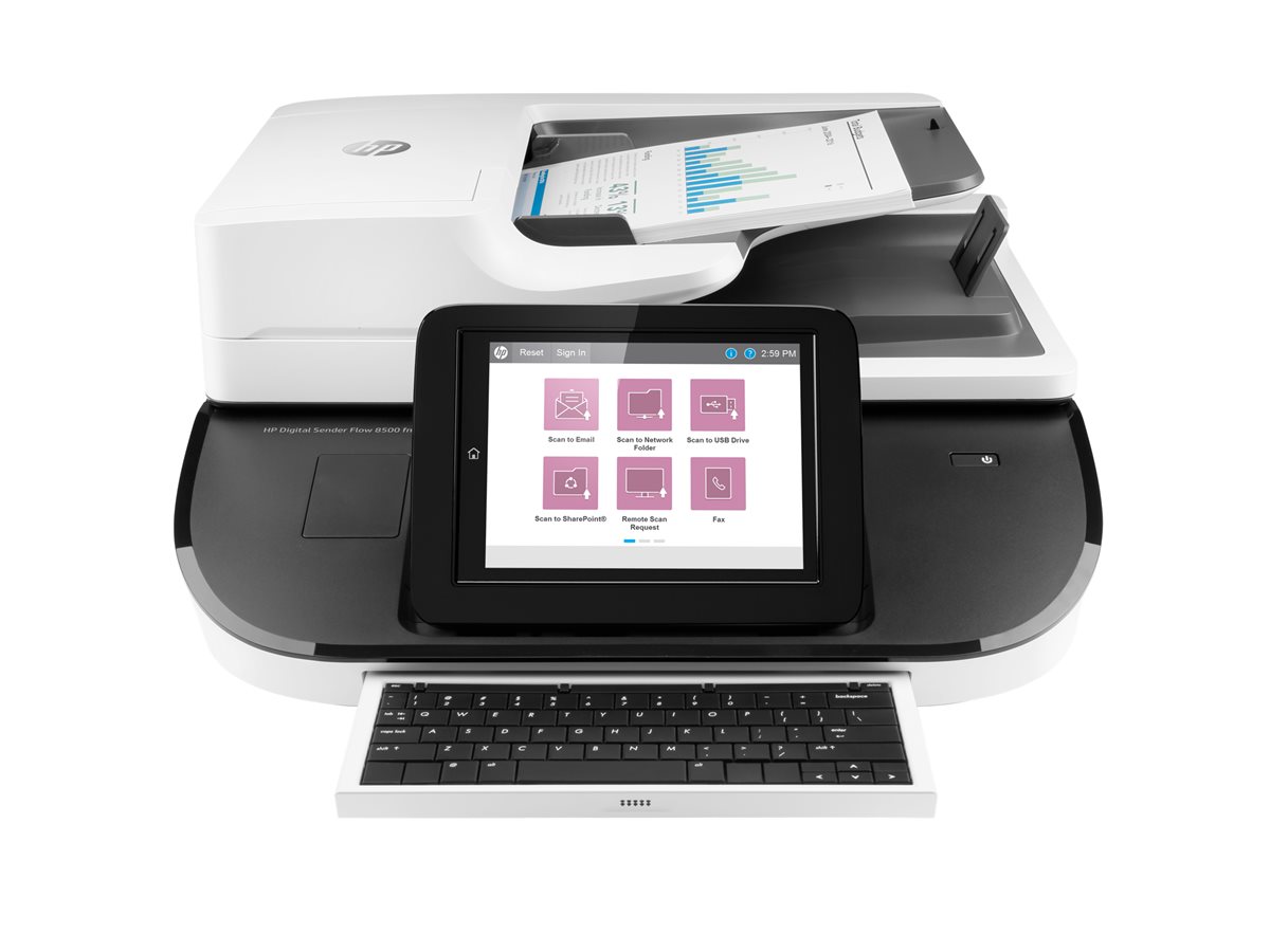 Digitalizador HP Flow 8500fn2 Duplex 92ppm ADF 150 fls - Imagem 6