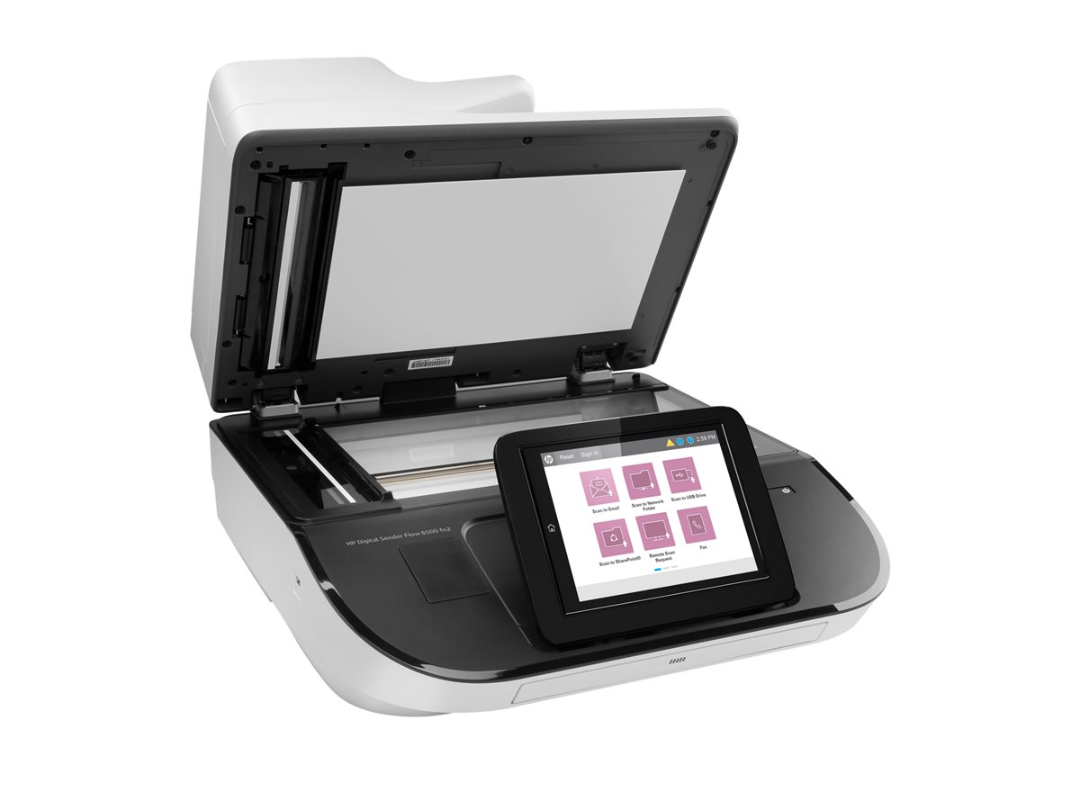 Digitalizador HP Flow 8500fn2 Duplex 92ppm ADF 150 fls - Imagem 5