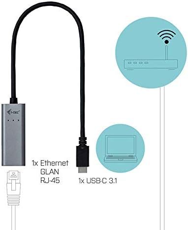 Adaptador i-Tec USB-C Gigabit Metal Cinzento Espacial - Imagem 8