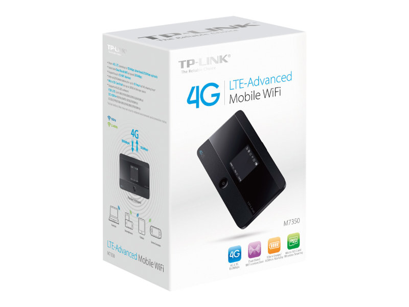 Hotspot Móvel TP-Link M7350 4G LTE 150 Mbps