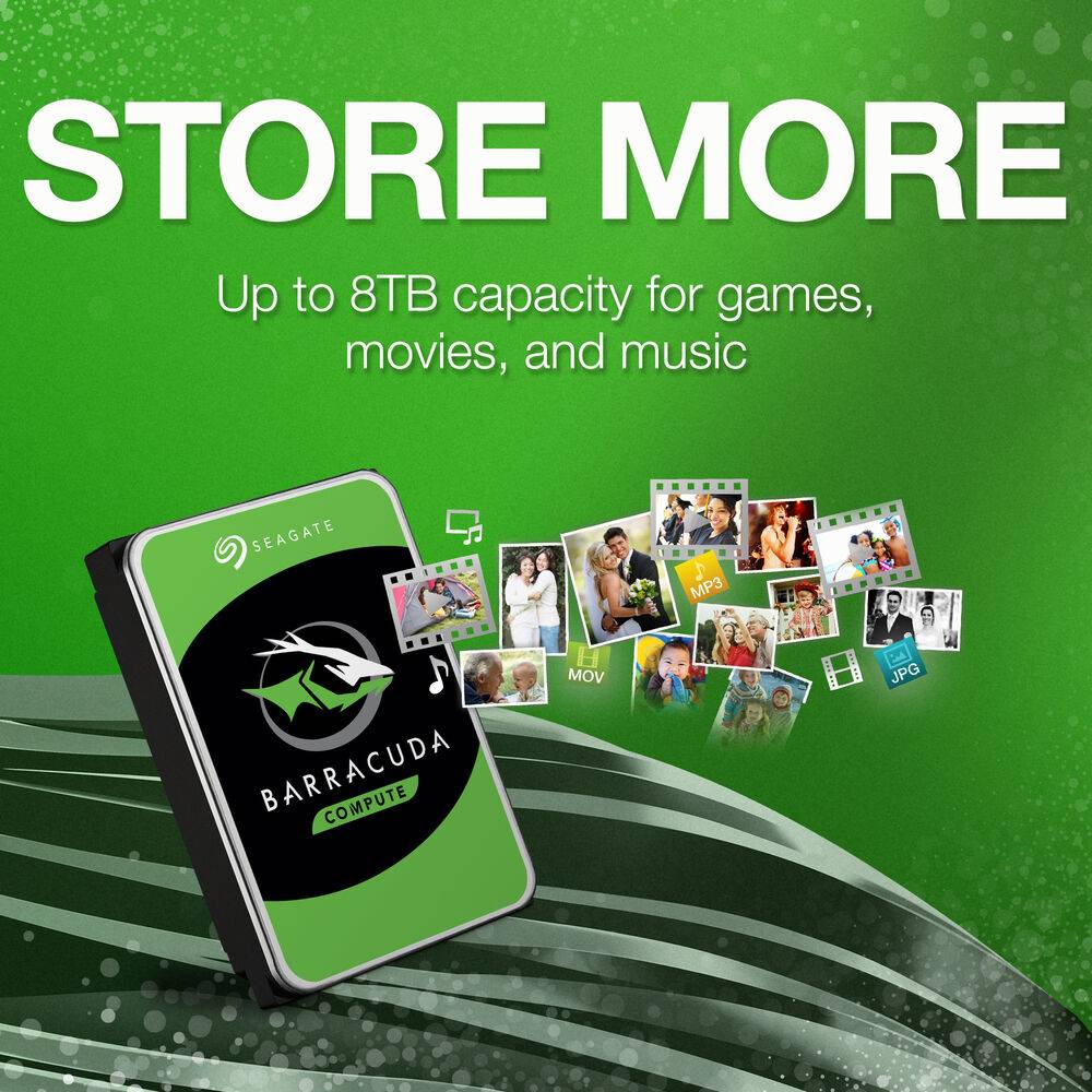 Disco Rígido Seagate Barracuda 8 TB 3.5" - Imagem 3