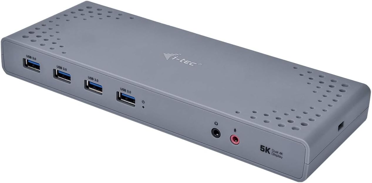 Docking Station i-Tec USB-C/A 4K Dual Video 1GbE - Imagem 3