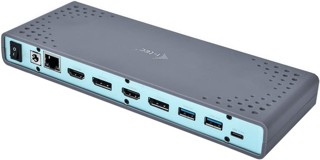 Docking Station i-Tec USB-C/A 4K Dual Video 1GbE - Imagem 2