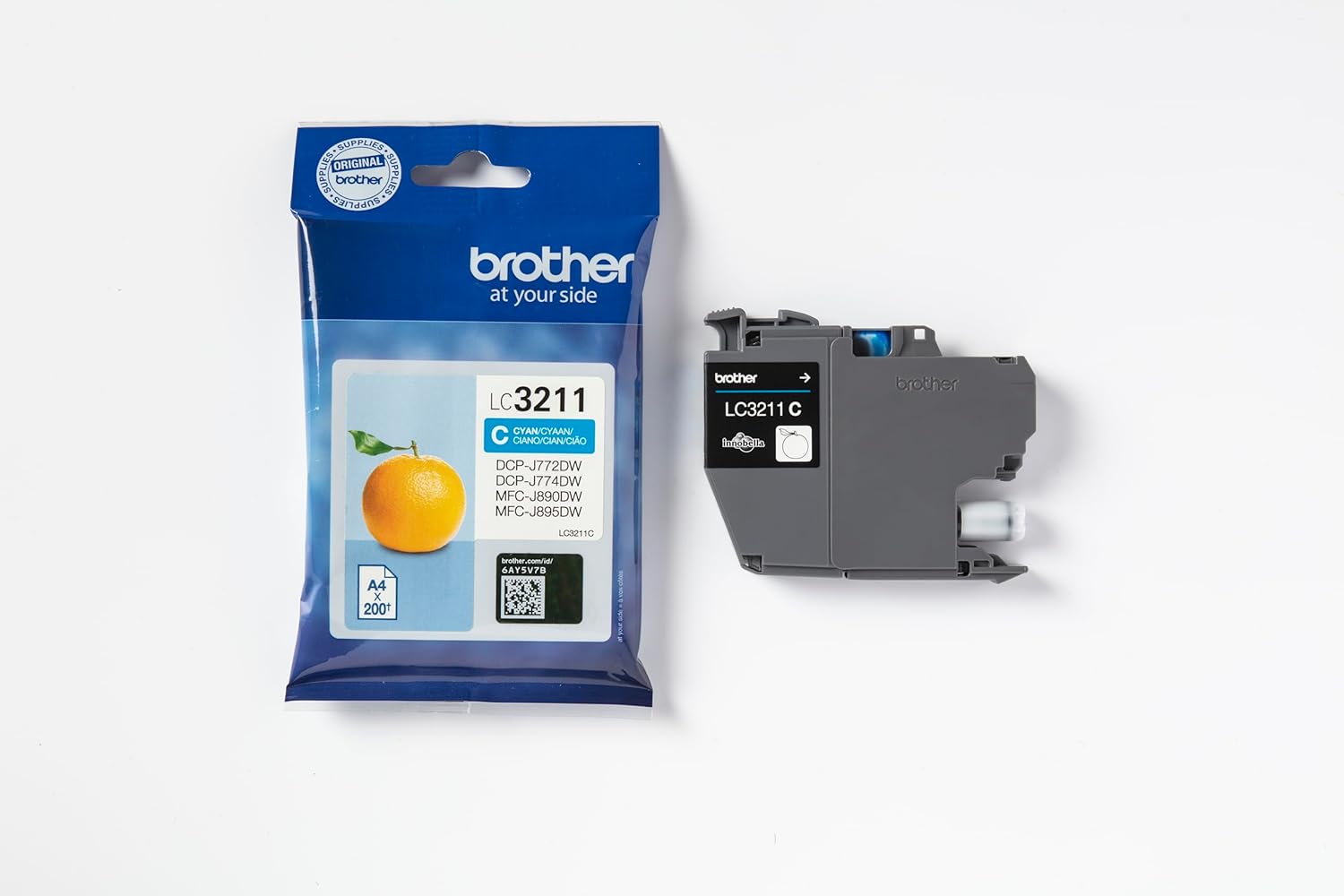 Tinteiro Brother LC3211C Ciano Original - Imagem 3