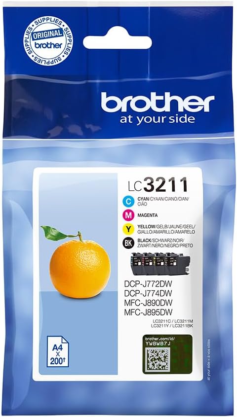 Tinteiros Brother LC3211 Multipack 4 Cores Original - Imagem 4