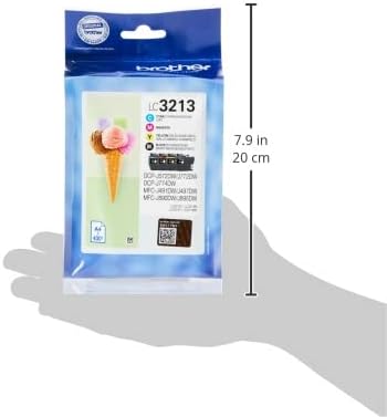 Tinteiros Multipack Brother LC3213 4 Cores Originais - Imagem 6