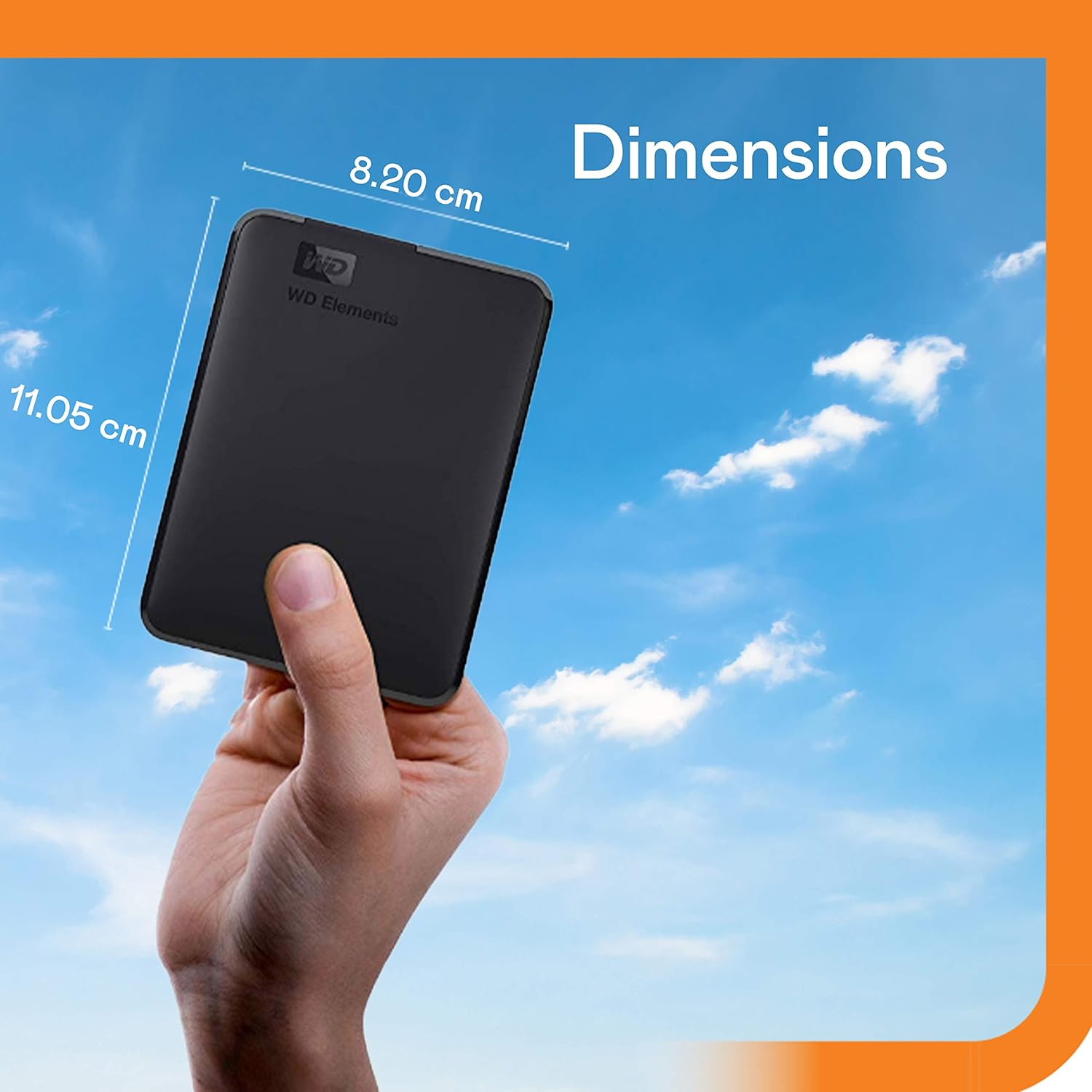 Disco Externo Portátil WD Elements 4 TB - Imagem 3