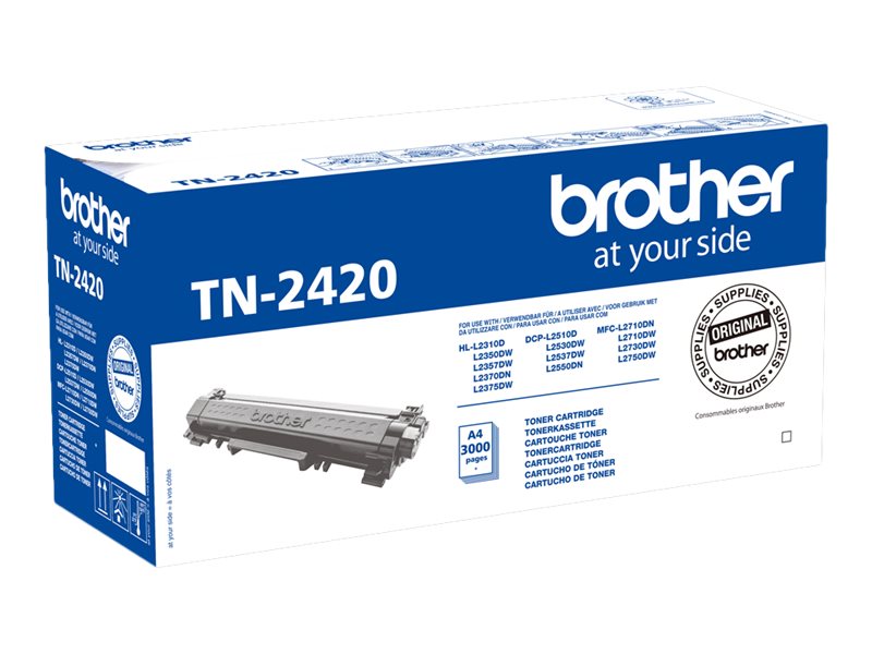 Toner Brother TN2420 Preto Alto Rendimento