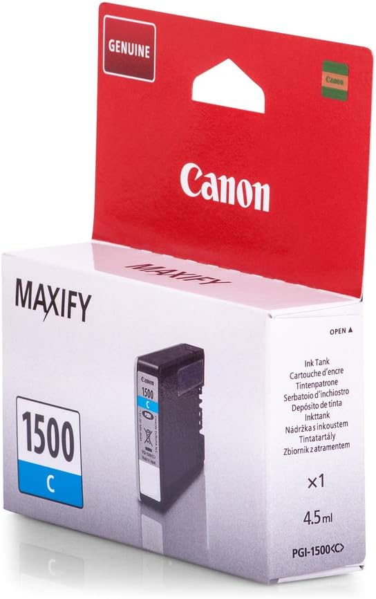 Tinteiro Canon PGI-1500 C Ciano 4.5ml Original (Até 300 Páginas) - Imagem 2