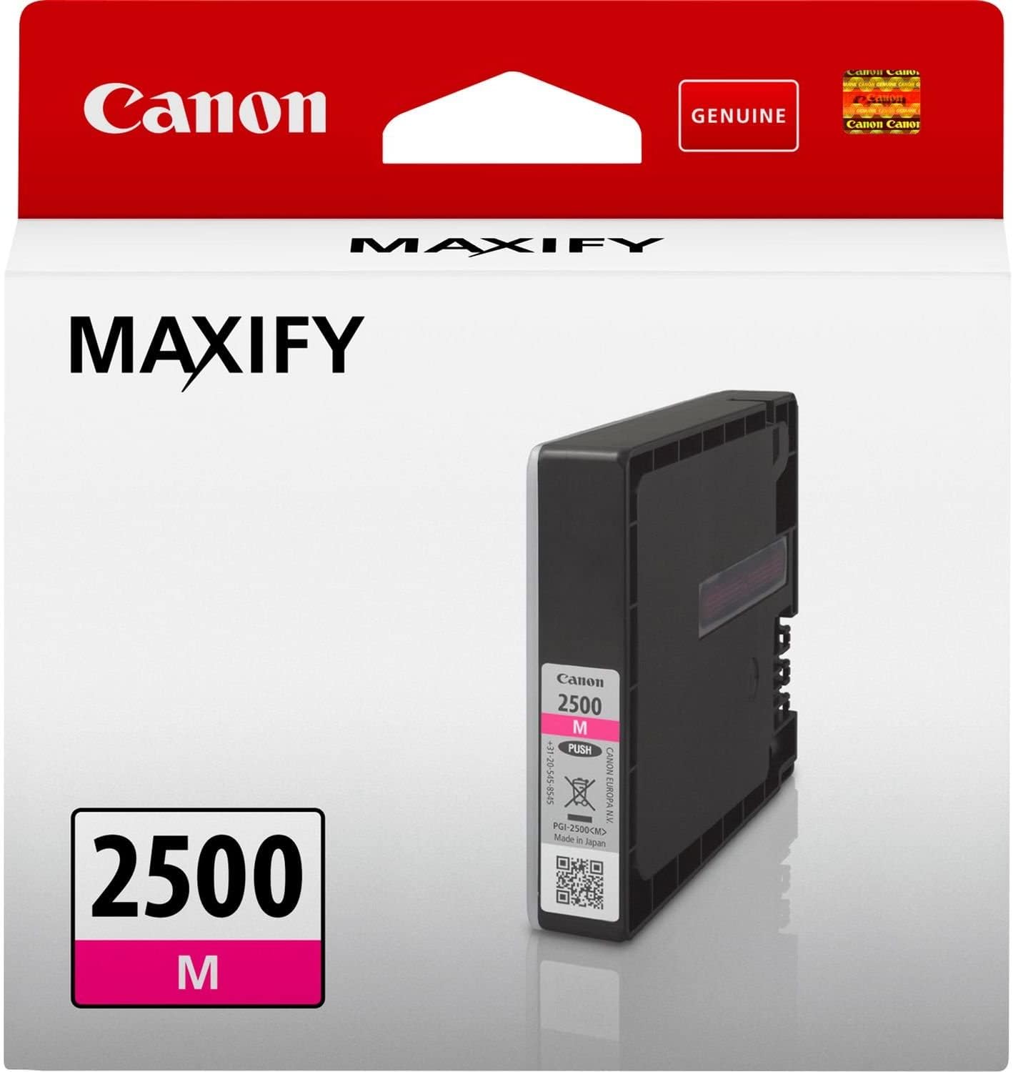 Tinteiro Canon PGI-2500M Magenta Original 9.6ml para MAXIFY iB4050 MB5050 MB5150 MB5450 - Imagem 3