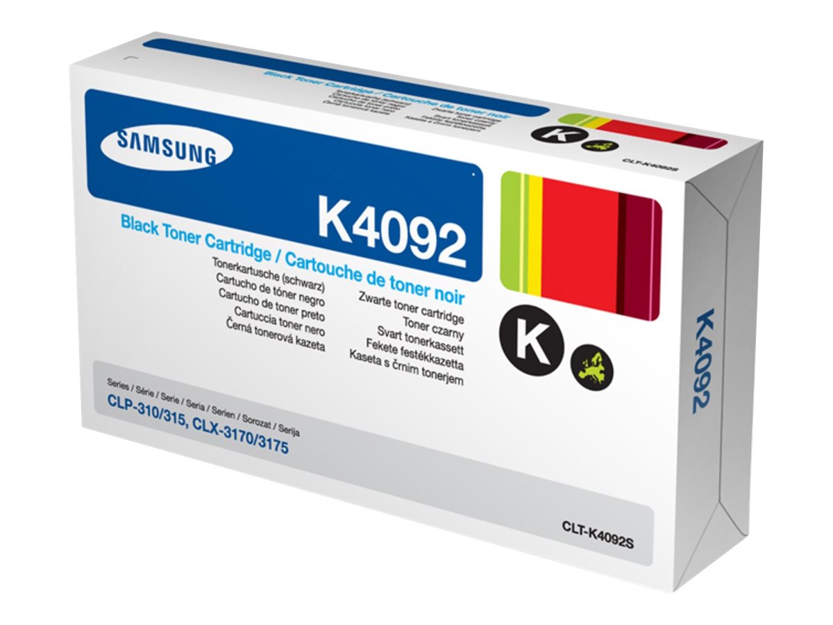 Toner Samsung CLT-K4092S Preto Original - Imagem 1