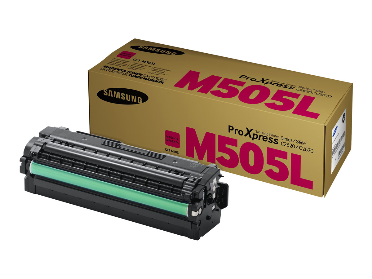 Cartucho de Toner HP CLT-M505L Magenta Alto Rendimento Original - Imagem 3