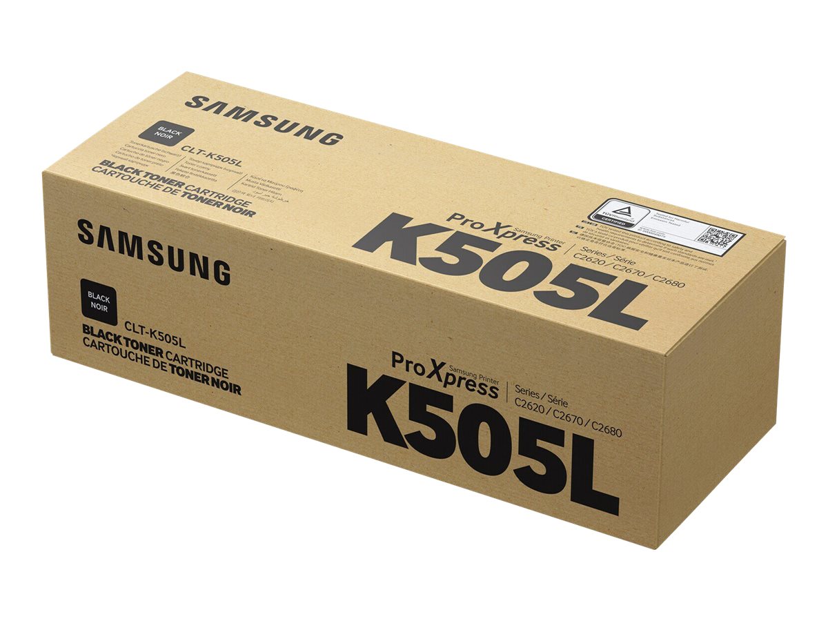 Toner HP CLT-K505L Preto Alto Rendimento Original - Imagem 2