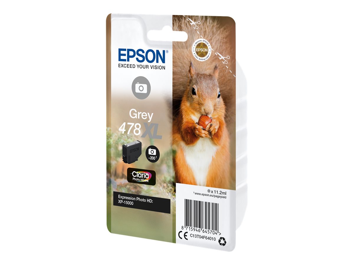Tinteiro Epson 478XL Original Alta Capacidade Cinza - Imagem 3