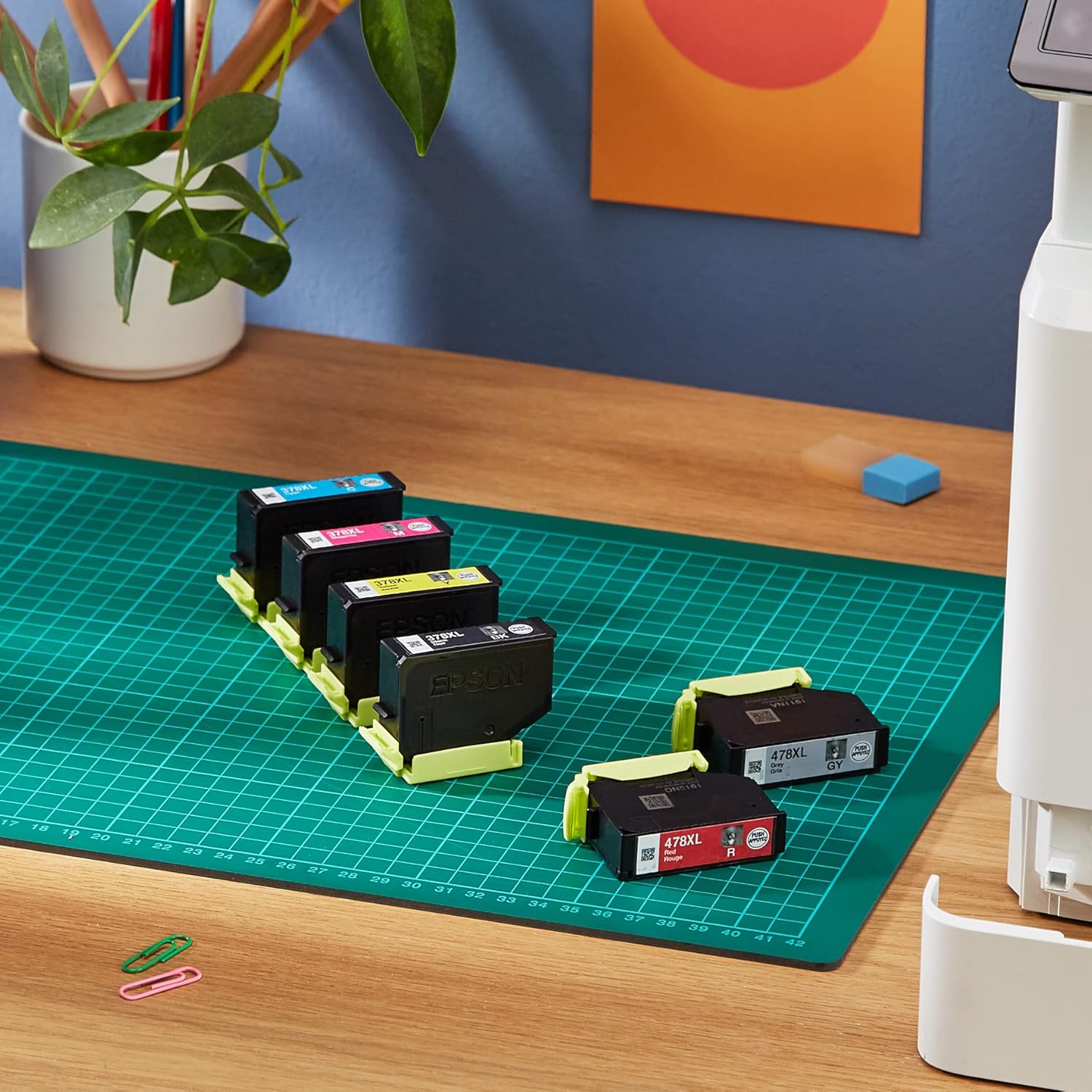 Tinteiros Epson 478XL Multipack 6 Cores Alta Capacidade Original - Imagem 5