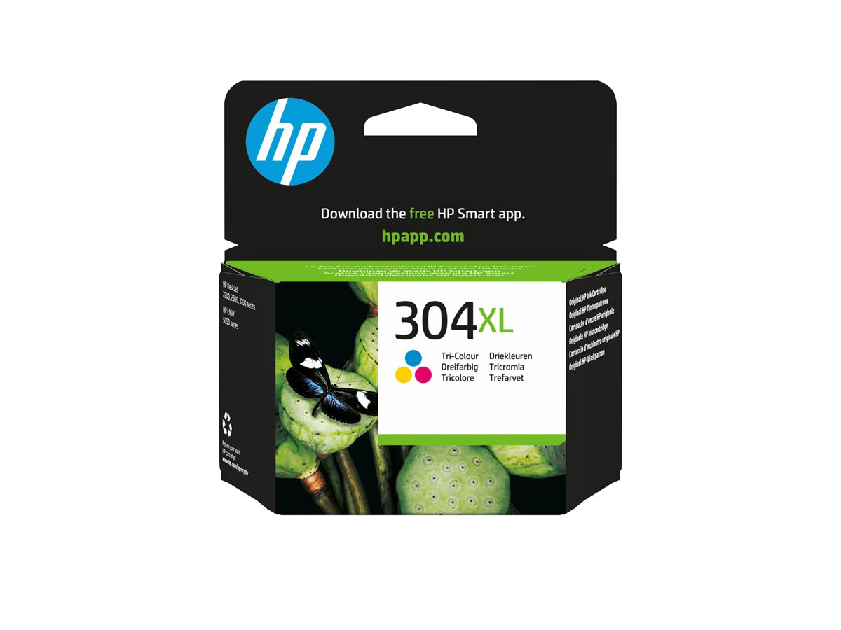 Tinteiro HP 304XL Cor Alto Rendimento Original - Imagem 2
