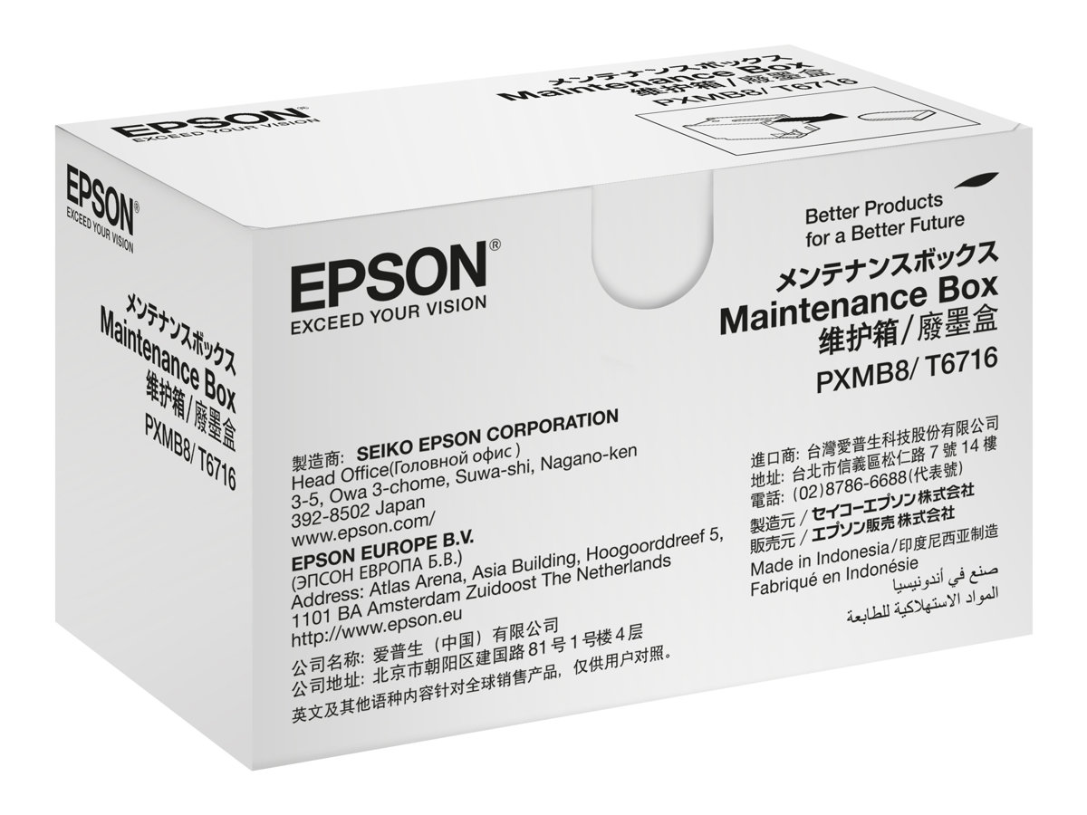 Caixa Manutenção Tinta Epson WorkForce Pro C5000 M5000