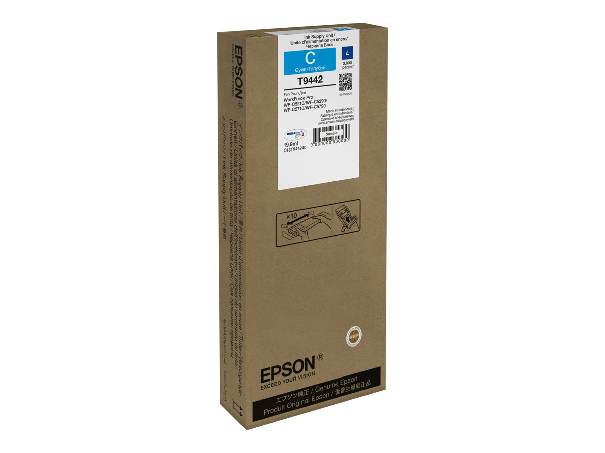 Tinteiro Epson T9442 Cyan Original 19.9ml