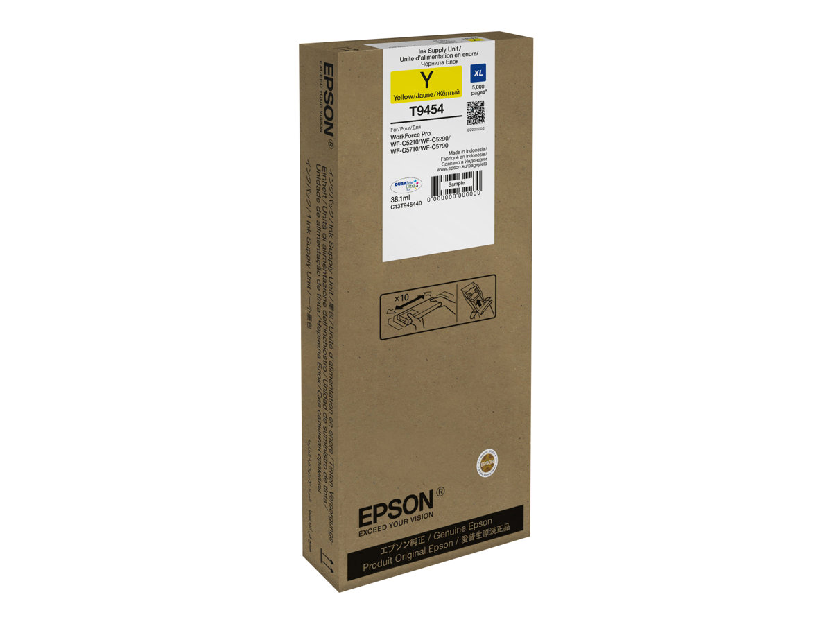Tinteiro Epson T9454 Amarelo XL Original