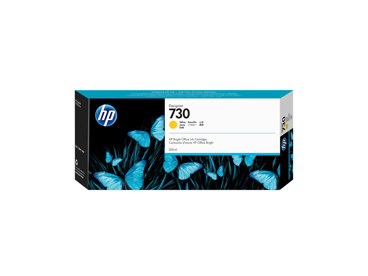 Tinteiro HP 730 DesignJet Amarelo Alta Capacidade 300ml Original