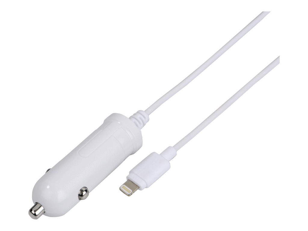 Carregador de Carro Hama Essential Line Ultra Fast Charge Lightning Branco - Imagem 3