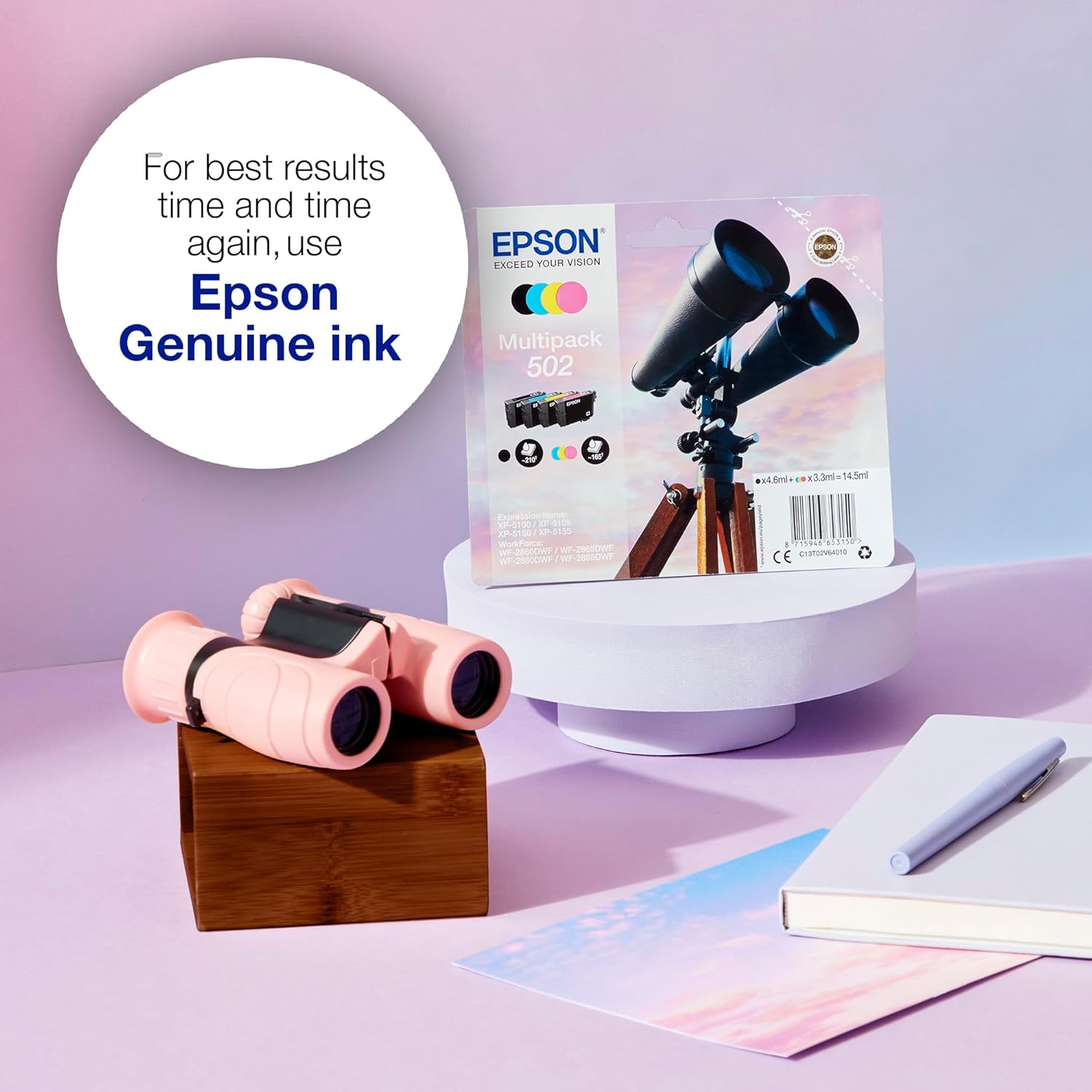 Tinteiro Epson 502XL Multipack XL Original - Imagem 3