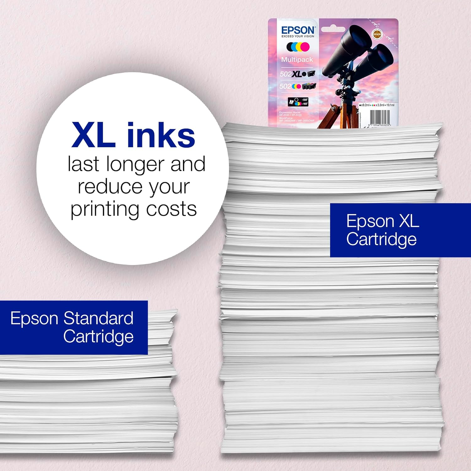 Tinteiro Epson 502XL Multipack XL Original - Imagem 4