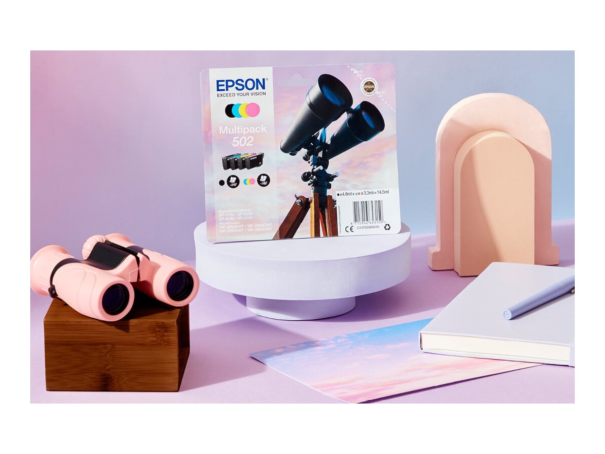 Multipack Tinteiros Epson 502XL 4 Cores Original - Imagem 5