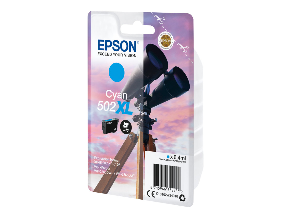 Tinteiro Epson 502XL Ciano XL - Imagem 2