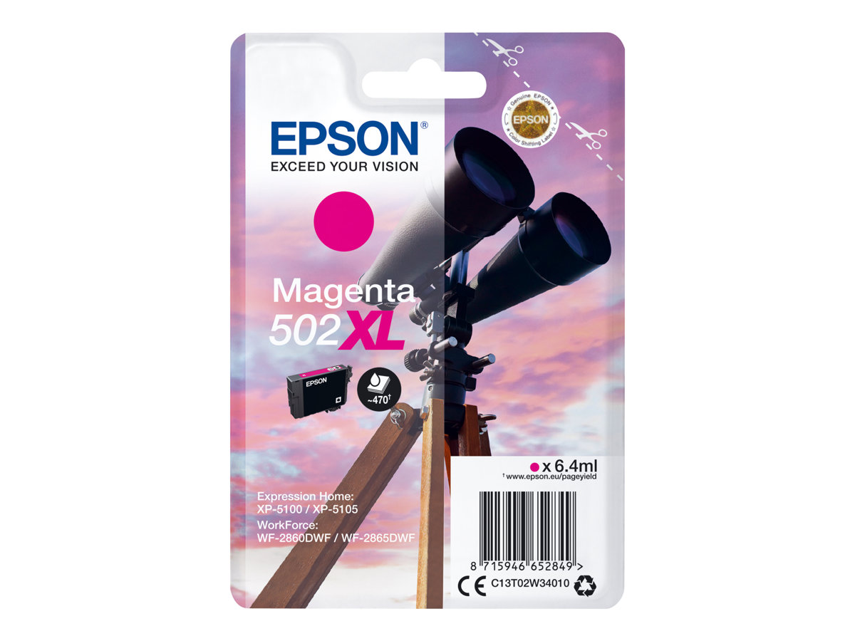 Tinteiro Epson 502XL Magenta XL - Imagem 2